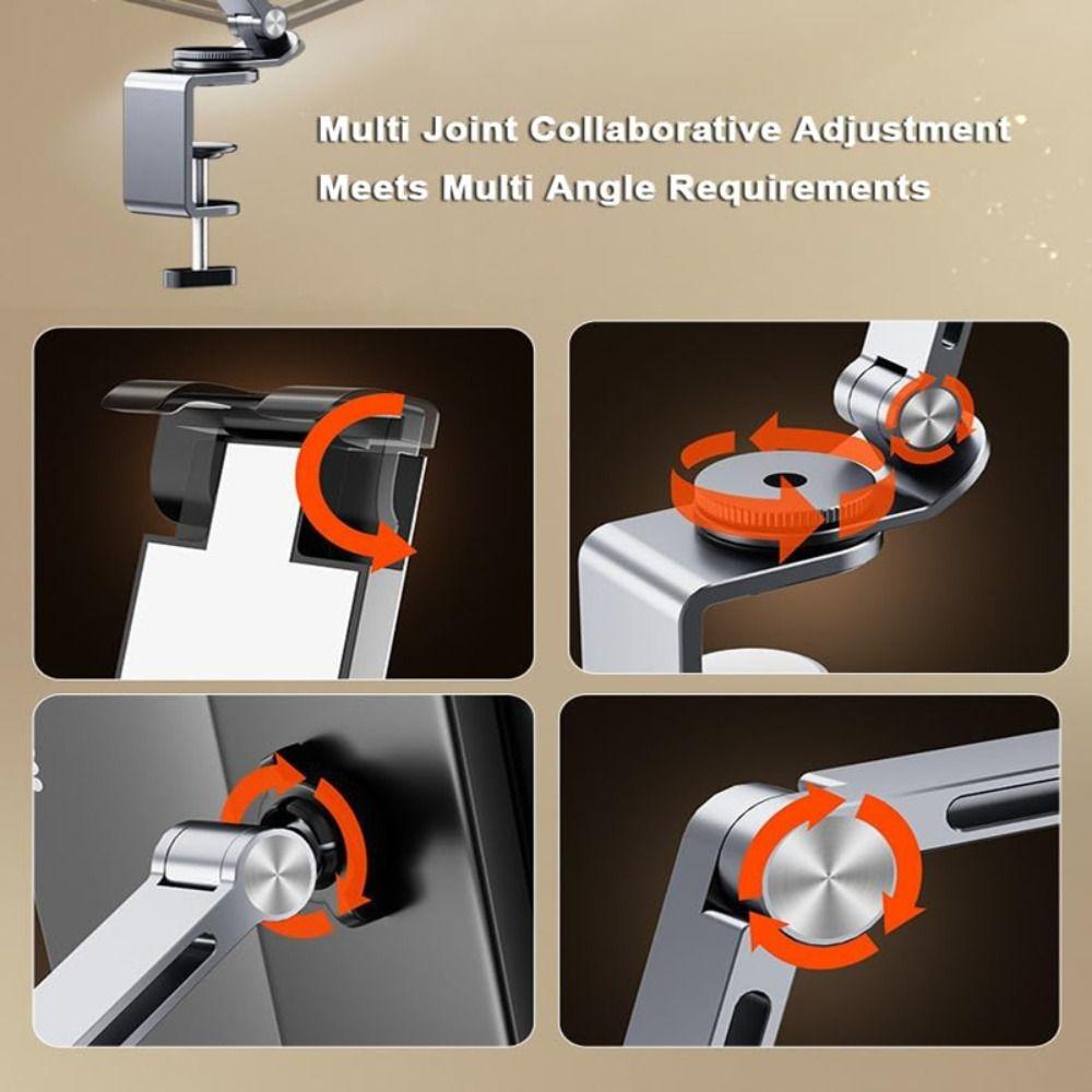 360° Swivel Desktop Tablet Phone Stand Magnetic Tablet Bracket Universal Tablet Holder  for 4-13in