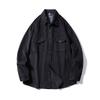 Japanese Retro Corduroy Long-Sleeve Work Shirt Jacket for Men, Autumn and Winter Casual Slim-Fit Foreign Trade Men's Shirt