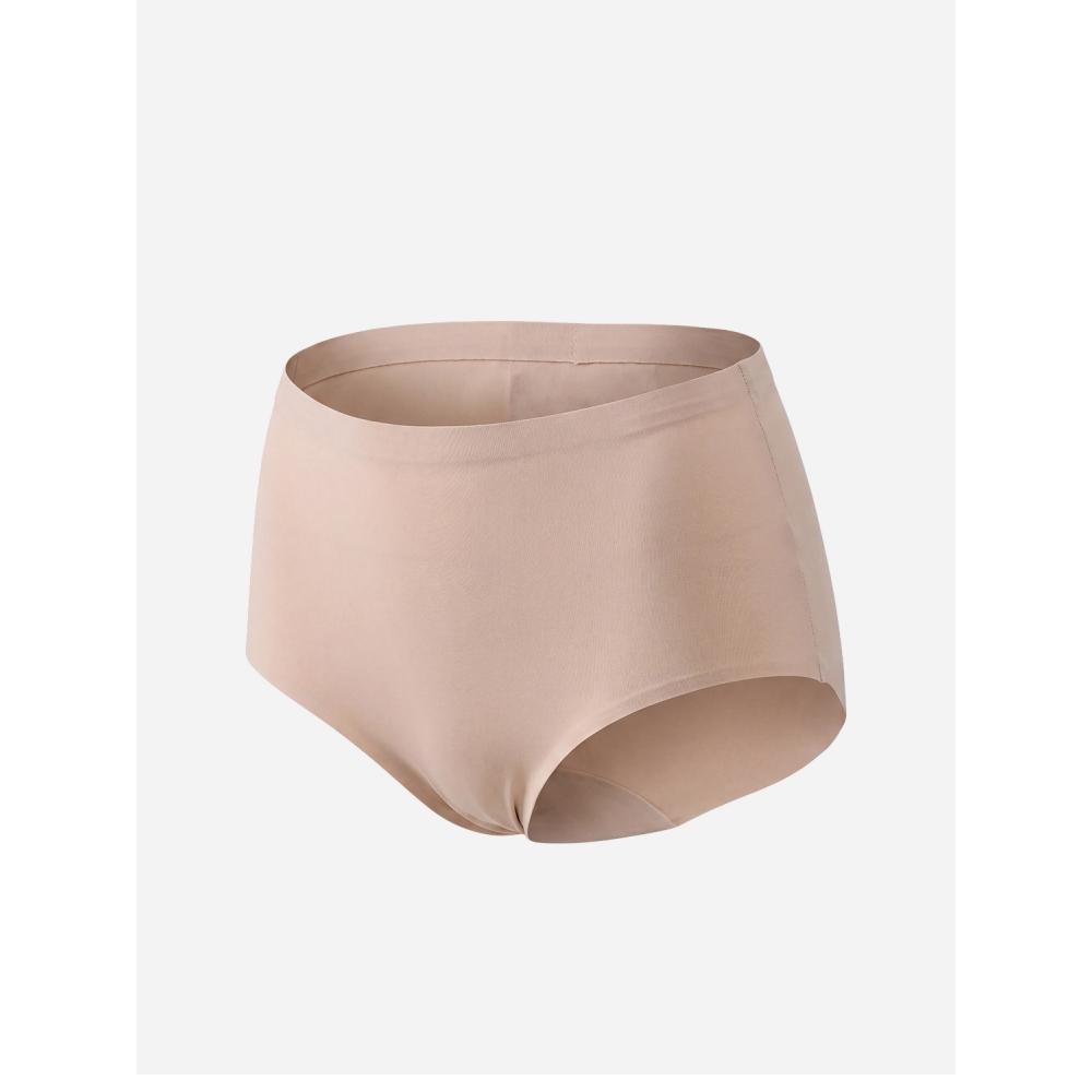 Daiso [women] Yes Code Nylon High Waist Seamless Panties 90 95 100 Beige