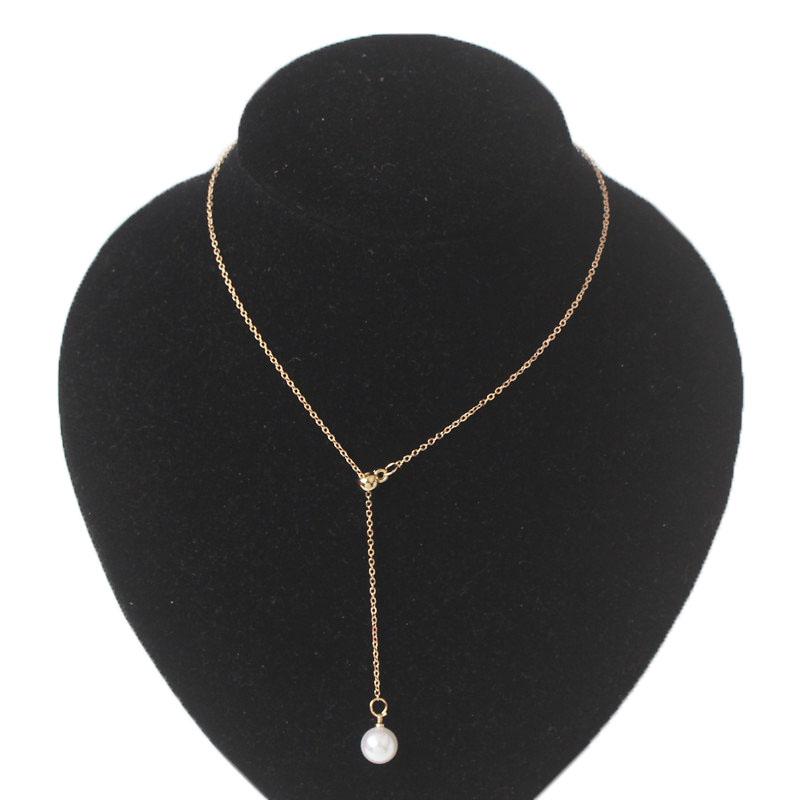 Imitation Pearl Choker Fairy Women Necklaces Korean Pearl Pendants Collar Trend Neck Jewelry Party Neck Decoration