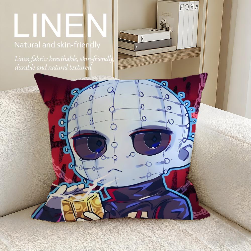 Game Game DDeads BBy DDaylight Cushion Cover Pillowcase Set Pcs x x Breathable Washable Sofa Cushion Cover