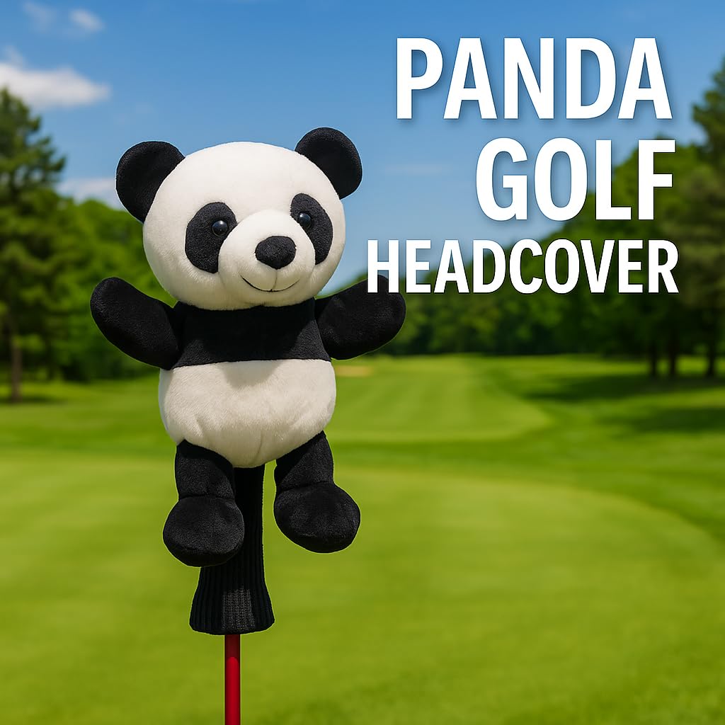 Golf Club Panda Animal Fits Fairway 430cc BRA-VORA Headcovers, Design, Design, Driver, Wood, Utility, 1W, FW, UT,