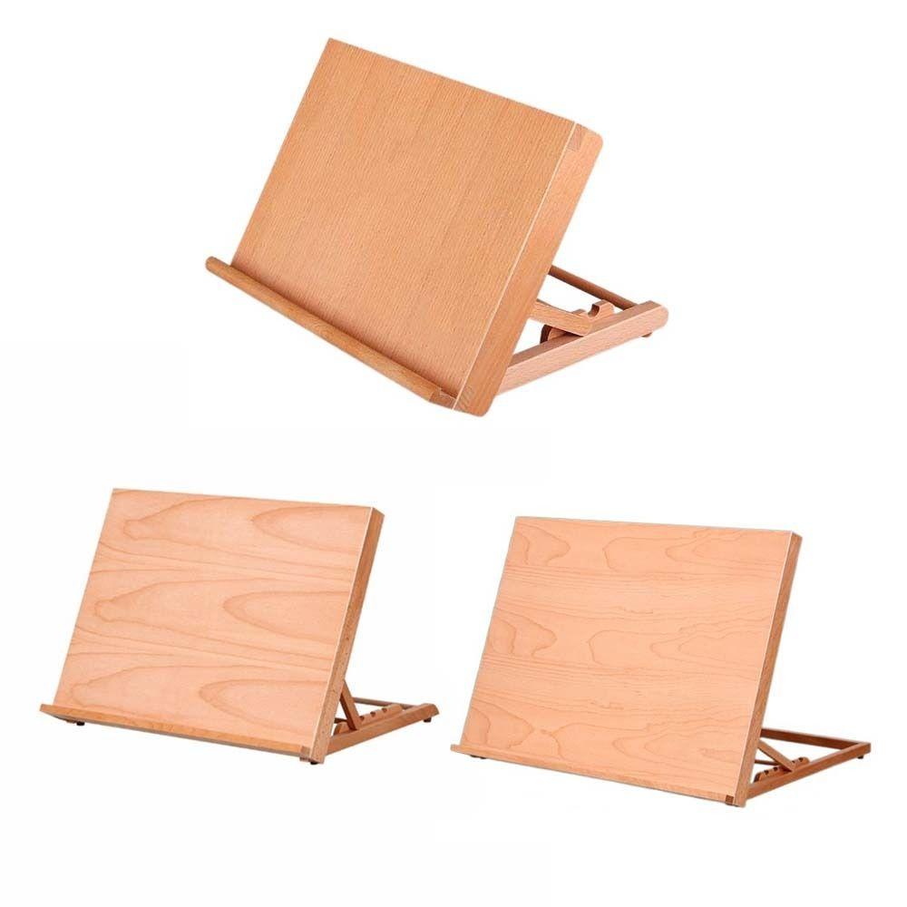 Multifunction Beech Wood Table Easel Adjustable Sketch Easel Art Painting Easel Artists