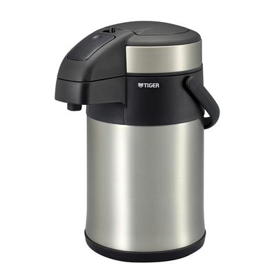 Termos Tygrysa (TYGRYS) Tiger Thermal Insulation Tabletop Stainless Steel Air Pot Eco Tigers 3.0L MAA-C301XC Przezroczysty Stal nierdzewna (Srebro)