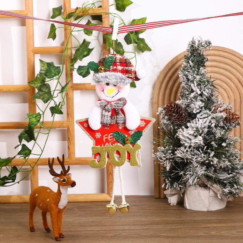Christmas Fabric Doll Ornaments Collection - Small Hanging Tree Decorations & Gifts