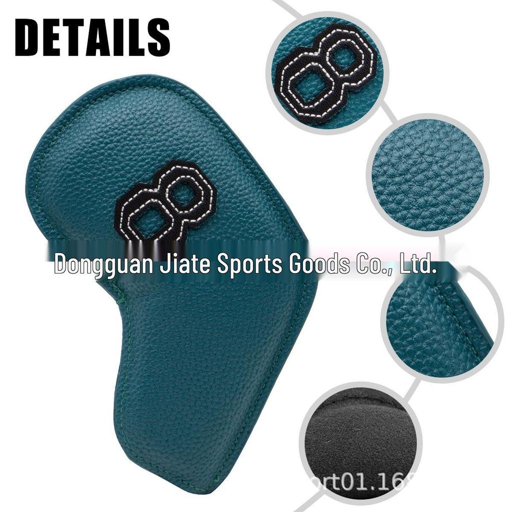 Oil Edge PU Golf Iron Head Protective Cover