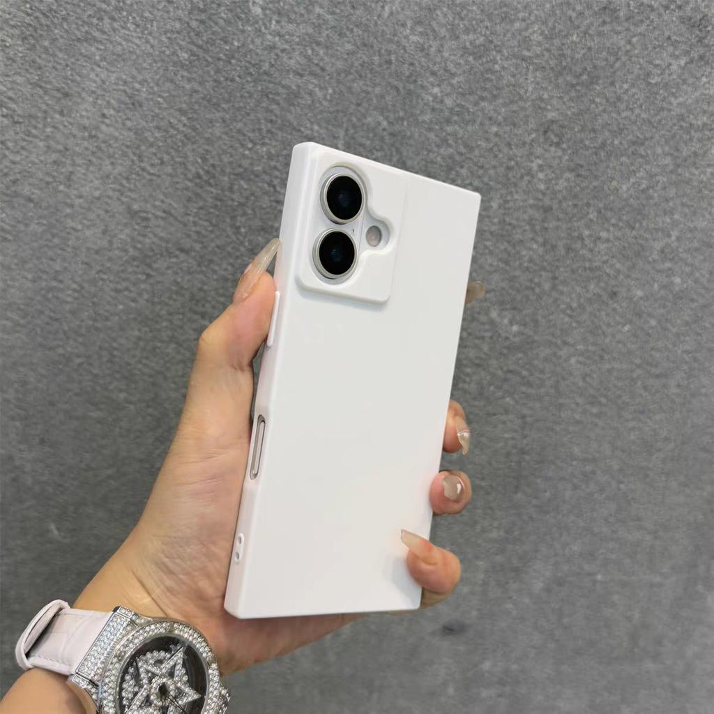 Luksusowe Kwadratowe Miękkie Silikonowe Etui Przezroczyste Odporne na Wstrząsy Dla iPhone 16 15 14 Plus 13 12 11 Pro Max Kryształowa Kostka Lodu Zbroja Pokrowiec