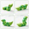 Colorful Wooden Caterpillar Worm Puzzles Kids Learning Educational Didactic Baby Toys Fingers Game for Children Montessori Gift