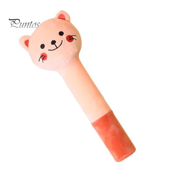 

Массажный молоток в форме животного с рисунком животного, ручной, с длинной ручкой, мягкий плюшевый молоток, палочка для спины, плеч, шеи, ударный массажер, массажер для акупунктурных точек, массажный молоток для мышечных ударов Cat