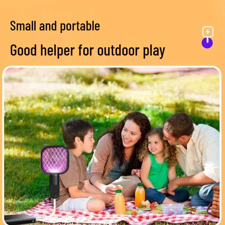 USB Mosquito Trap & Electric Swatter: Multifunctional Mini Insect Killer & Repellent