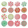 16 Pcs /set Hanging Xmas Tree Candy Pendant Colorful Christmas Party Decor  Home