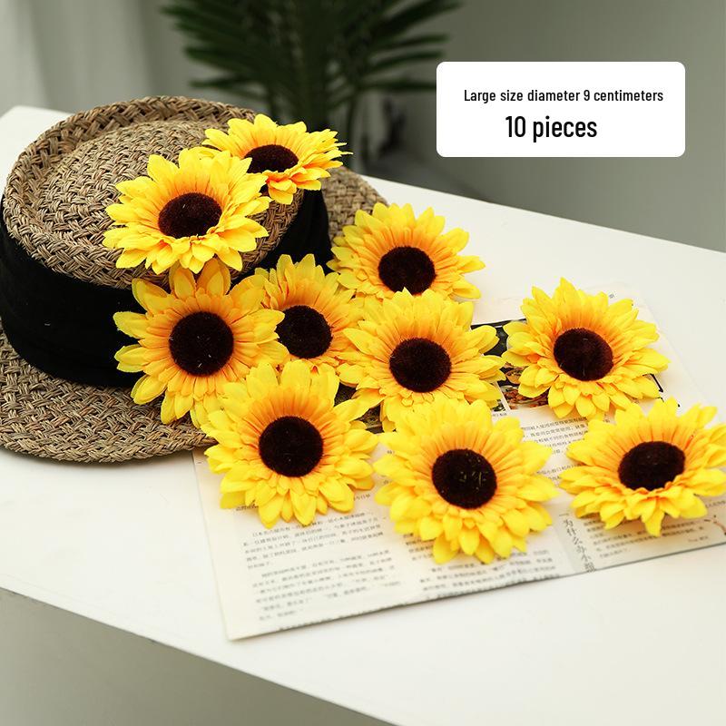 

DIY Silk Sunflower Artificial Flower Pack for Wedding Decoration