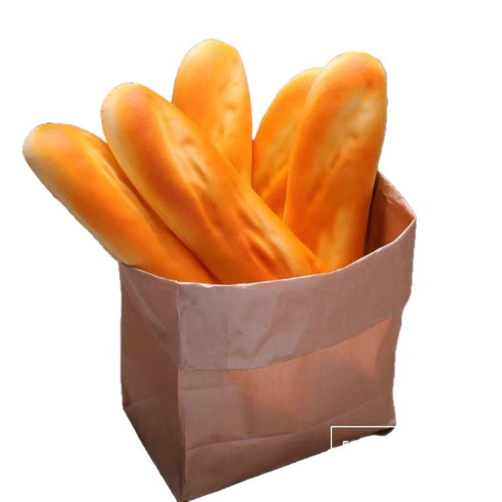 Soft Lifelike Artificial Bread Model Cake Shop Bakery Long Cake Model Home Decoration