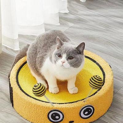 At Scratcher Pad Bowl Pet Supplies Cat Cardboard Bed Cat Scratching Board for Kitten Kitty Indoor Cats Small Medium Large Cats