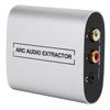 O Decoder ARC Exrtractor Converter Digital High Definition Multimedia Interface Silver