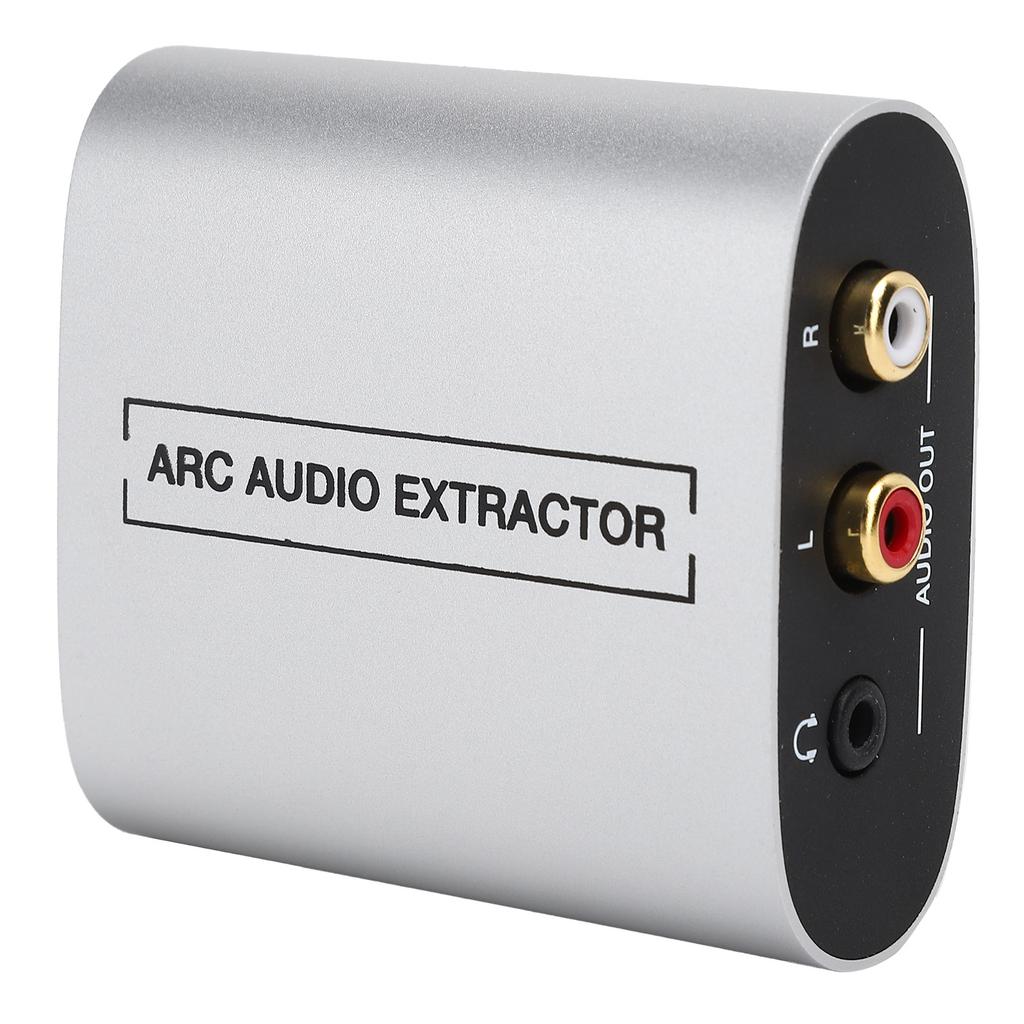 O Decoder ARC Exrtractor Converter Digital High Definition Multimedia Interface Silver