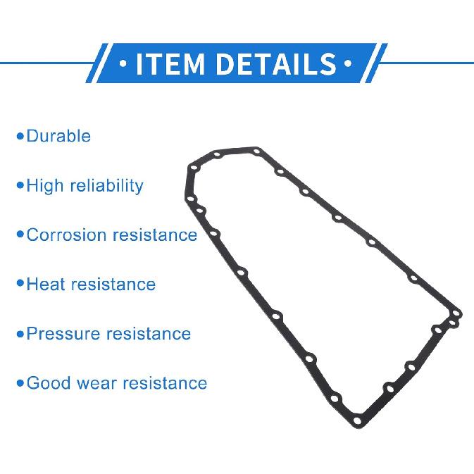 Car Transmission Filter Oil Pan Gasket Engine Oil Pan Gasket Seal No.2705A049 for Mitsubishi Outlander 2.4L 2016-2024 1 Pcs