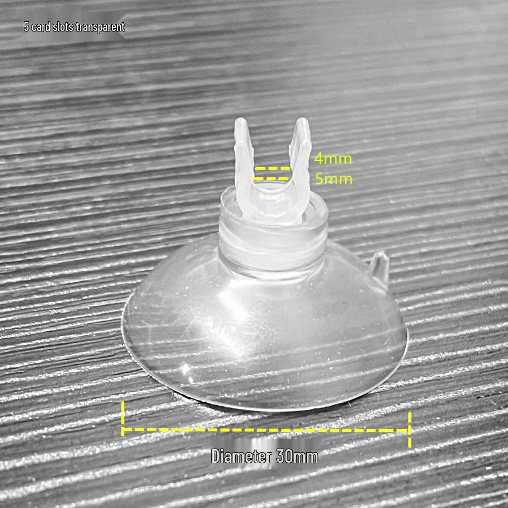 Aquarium Heater, Thermometer, Oxygen Tube, and Water Pipe Suction Cups