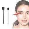 Double Makeup Tool Headed Steel Eyebrow Comb Eyebrow Shaping Grooming Eyelash
