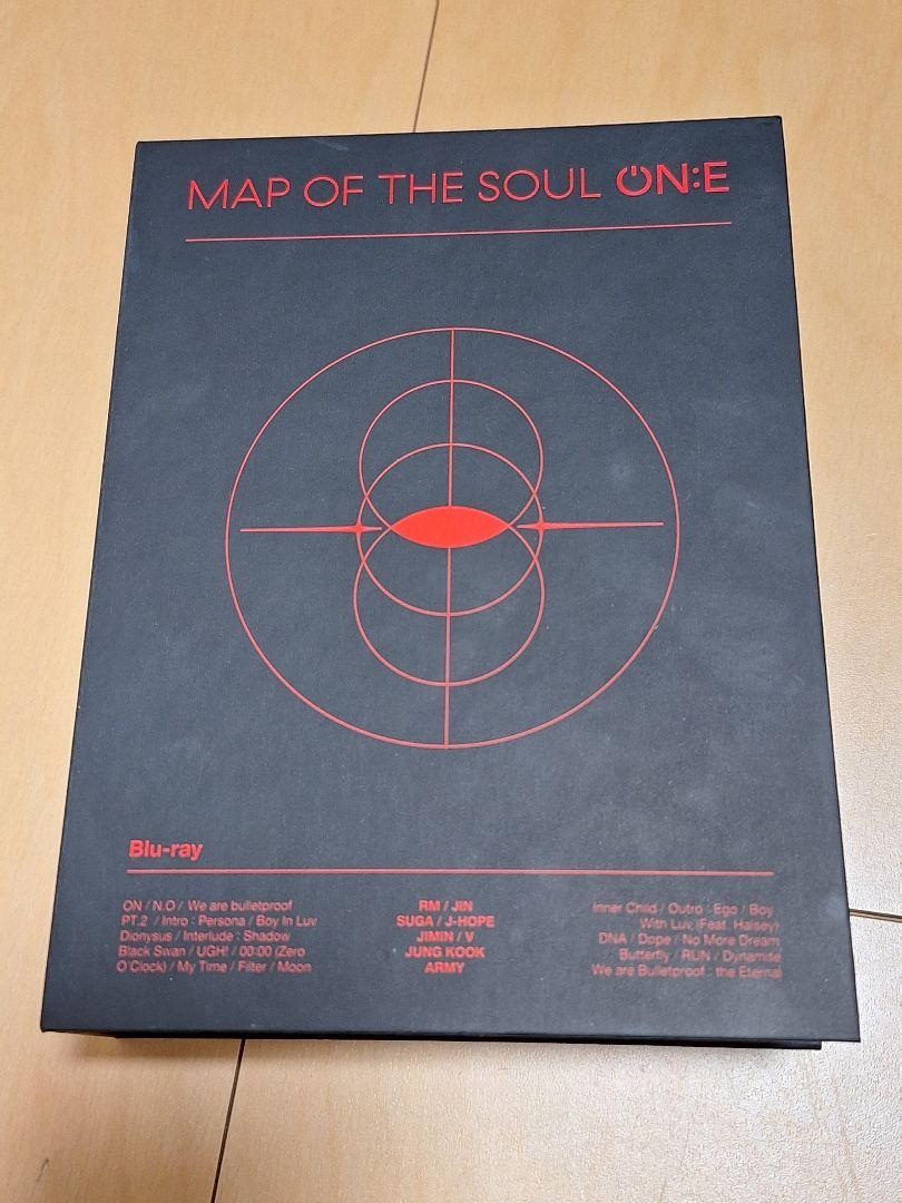 

[USED] BTS DVD Blu-ray MAP OF THE SOUL ON:E