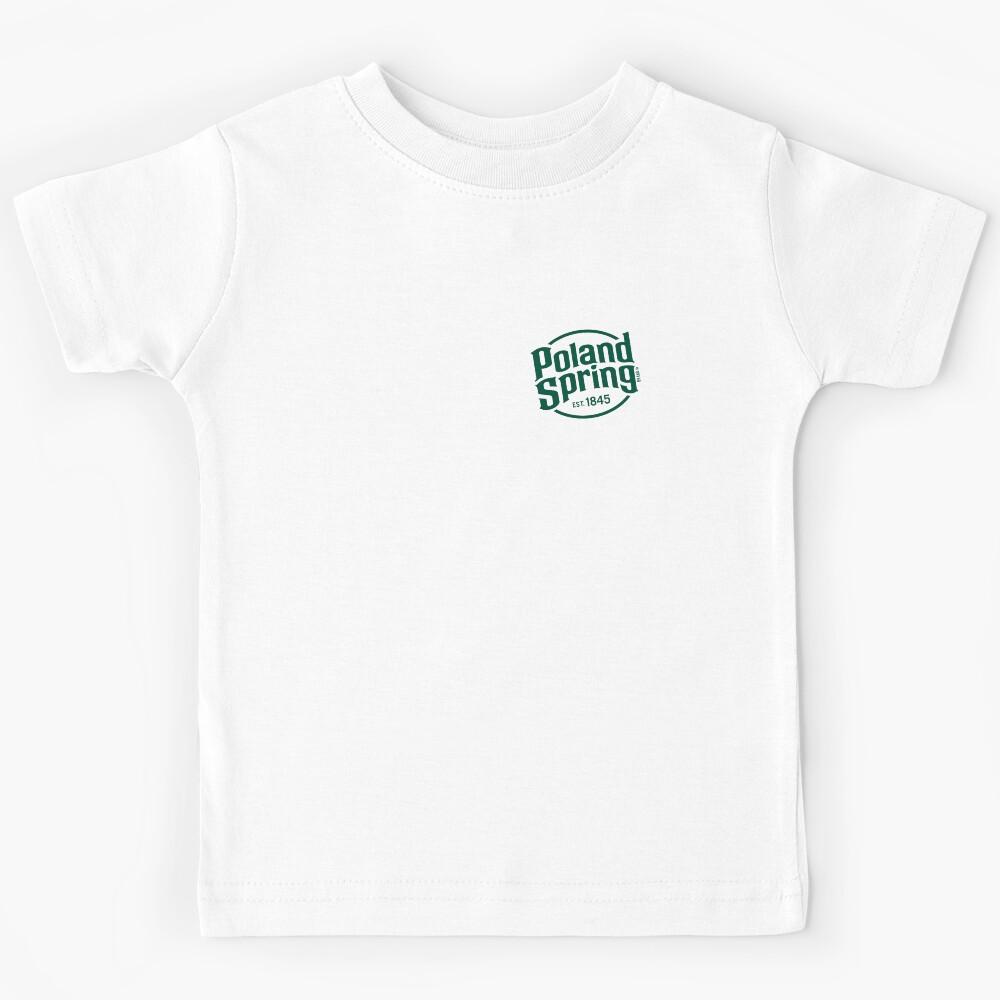 Poland Spring Natural Spring Water Est 1845 Kids T-Shirt 140