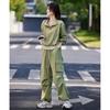Women's Fashion Loose Lapel Sweatshirt & Pants Set