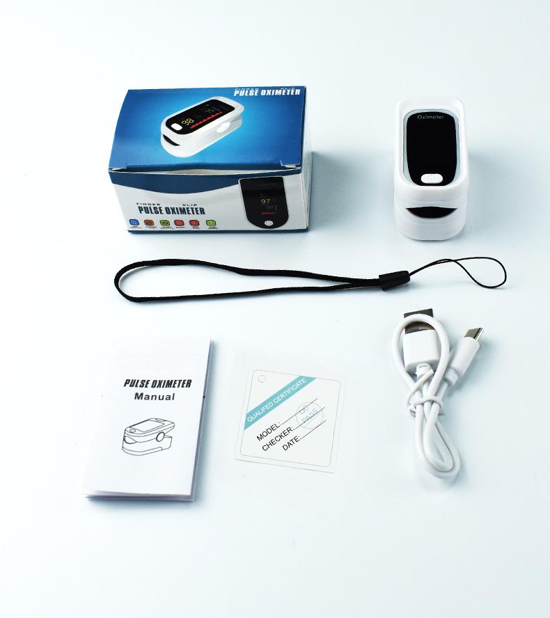CRFISH Rechargeable Finger Pulse Oximeter - Blood Oxygen Monitor