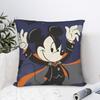 Cartoon Mickey Mouse Square Pillow Case Polyester Cushions for Sofa Halloween Design , Awesome Cushion Covers
