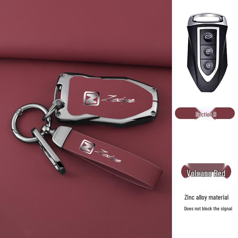 Zotye T600/T700 Damai X5/Z700 Full Wrap Sport Version Car Key Case for Men