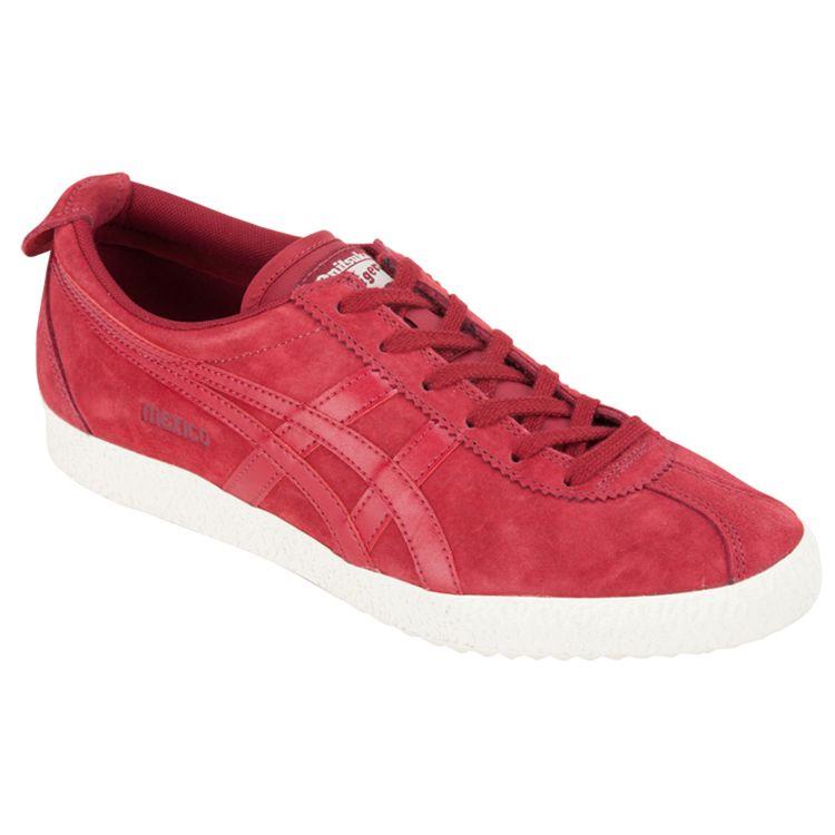 ONITSUKA TIGER Delegacja Meksyku Niskie Trampki Casualowe Trampki Unisex Czerwone D6E7L-2626