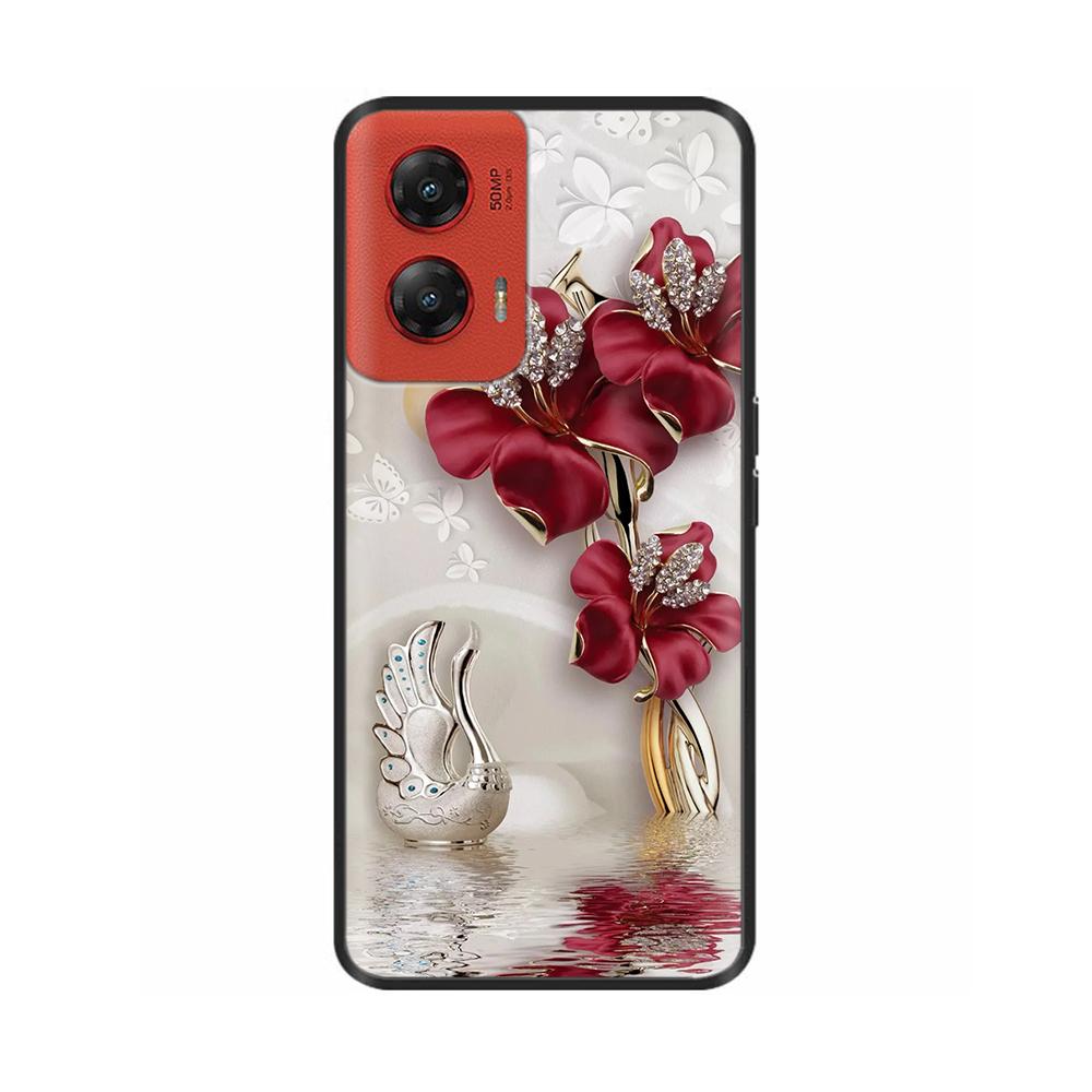 Case For Motorola Moto G Stylus 5G 2024 Case Couple Panda Back Cover For Motorola G Stylus 5G 2024 Liquid Silicone Phone Cases