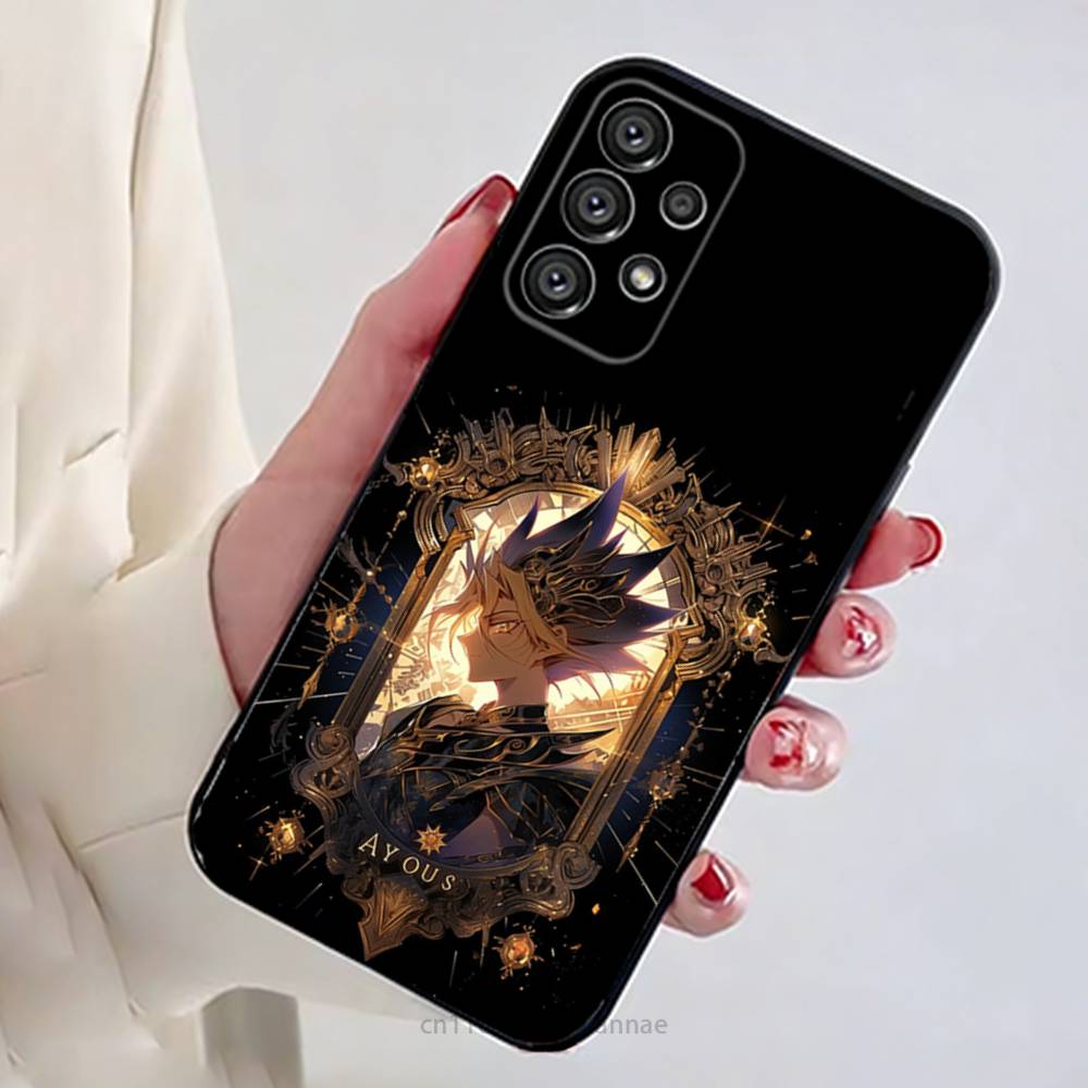 Cartoon Y-Yu Gi Oh Yugioh Phone Case For Samsung Galaxy A13,21s,22,31,32,52,53,71,80,A91 Soft Black Shell