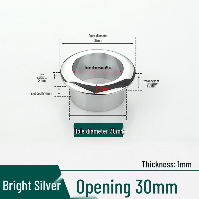 Round Cable Grommet: Desk Cable Organizer & Ventilation Cover