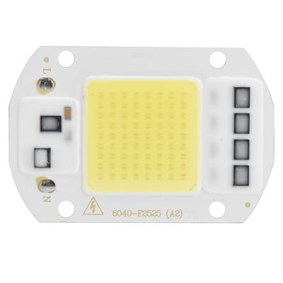 AC220V Yüksek Voltaj COB Işık Kaynağı Geniş Aydınlatma Alanı Yüksek Işık Etkisi Parlaklık LED Lamba Boncukları Beyaz Işık