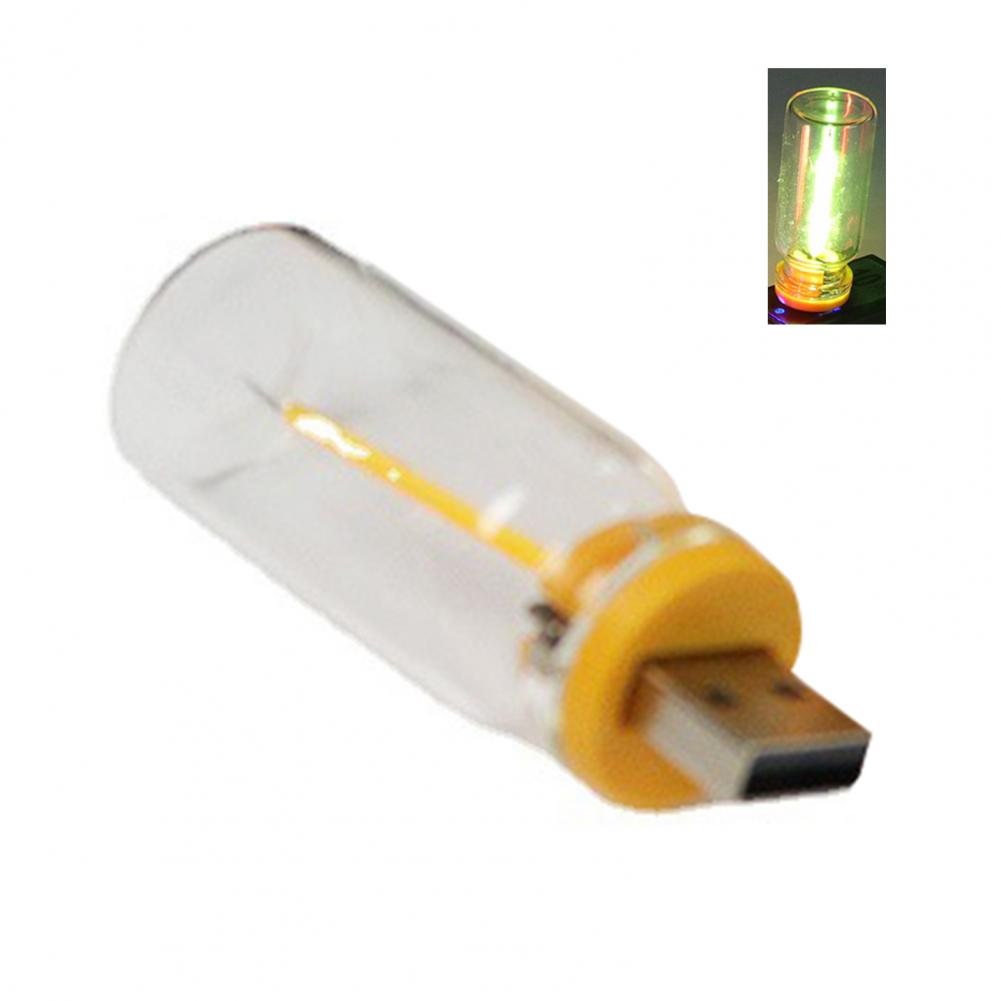 Usb Powered Night Light Usb Night Light Retro Usb Led Car Atmosphere Light with Soft Glow Flicker-free Design for Vehicle