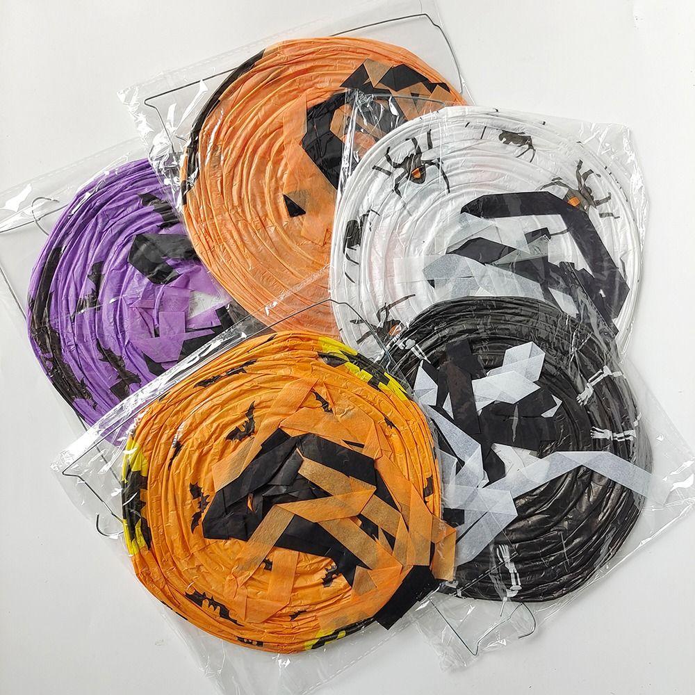 Bat Hangingn Tassels Lantern Skeleton Halloween Paper Lanterns Funny Shopping Mall