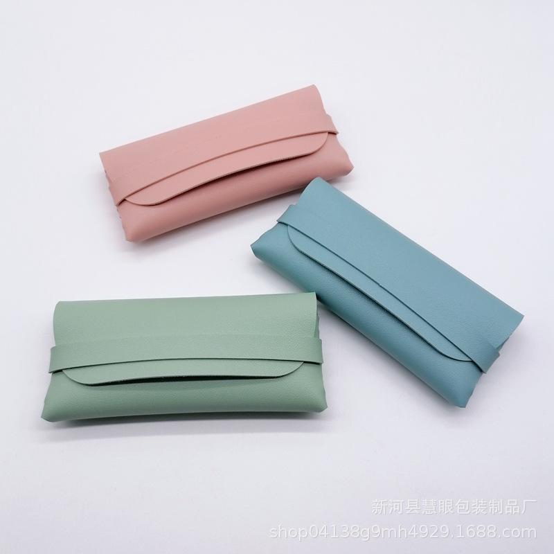 KLASSNUM Sunglasses Box Portable Glasses Bag Fashion Accessories Reading Eyeglasses Holder Eye Contact Case Protective Cover