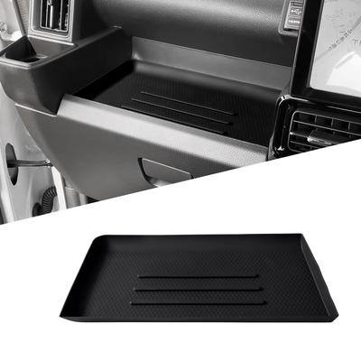 FDAIUN Keleivio sėdynės dėklo skydelio silikoninis kilimėlis Daihatsu Tanto 4-os kartos guminiu kilimėliu su ir vibracijos silikono individualus interjeras lengvas juodas