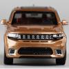 1:64 Jeeps Grand Cherokee SUV Alloy Car Model Diecast Metal Off-road Vehicles Car Model Miniature Scale Simulation Kids Toy Gift