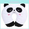 Panda Pig Strawberry Plush Travel Pillow With Pp Cotton Filling For Office And Daily Use