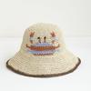 2026 NEW Handmade High Quality Simple and Stylish Crab Sun Hat Floppy Summer Hats For Women Beach Panama Straw Dome Bucket Hat
