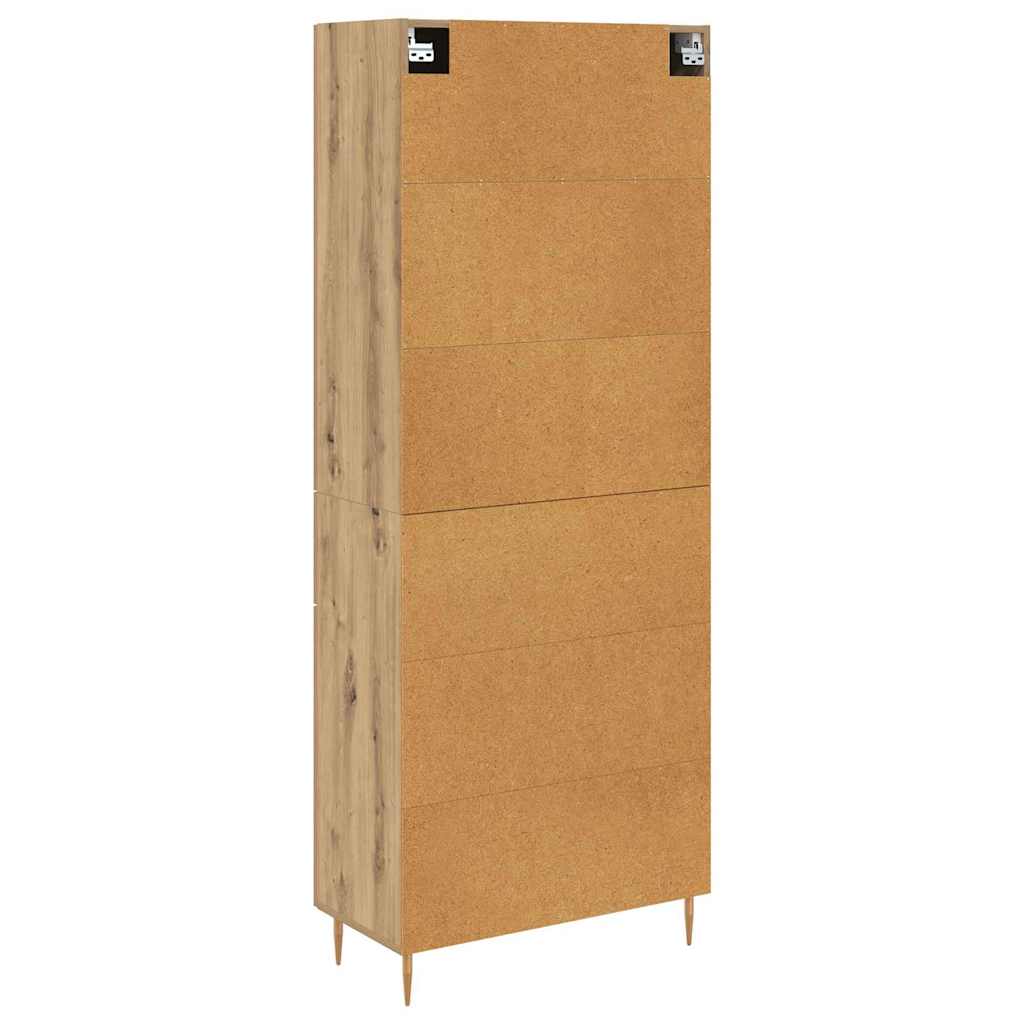 Highboard Artisan Oak 69.5 x 34 x 180 cm Particleboard