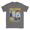 Oversized T-Shirt Summer Nina Chuba Novelty T-Shirts 2025 Tour Cotton T Shirts for Men Y2K Fun Cheap Print Short Sleeve Clothes