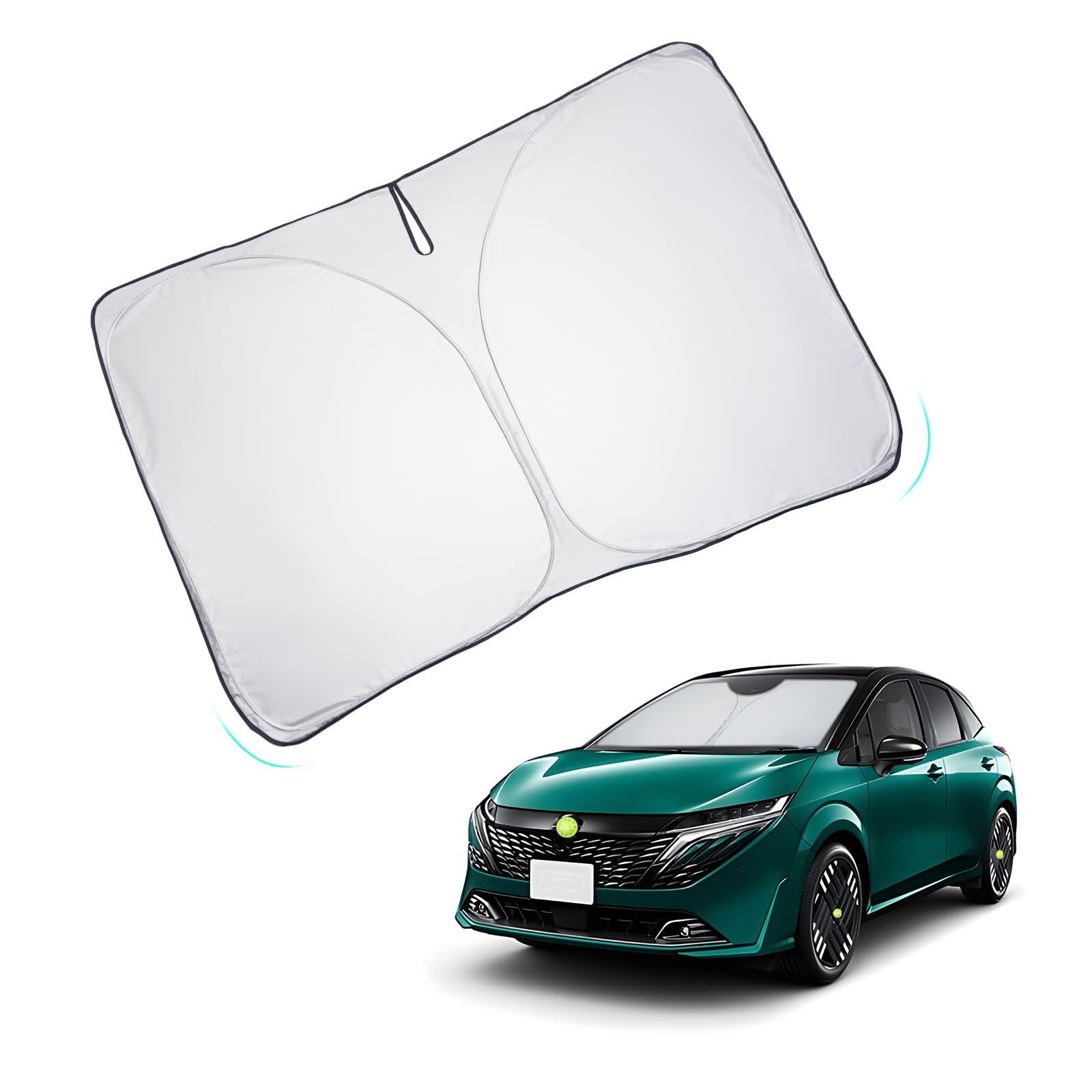 

HUAHAO Новый эксклюзивный солнцезащитный козырек для Nissan Aura Автомобильный передний козырек Aura Защита от УФ-лучей Солнцезащитный козырек Сон в машине Автомобильный солнцезащитный козырек Солнцезащитный козырек на лобовое стекло Note Aura