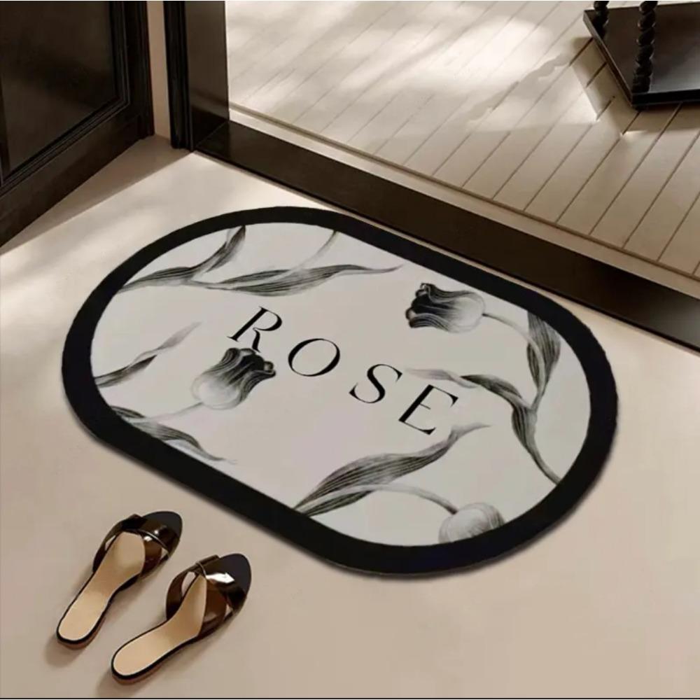 

Коврик для ванной комнаты Diatom Mud Style, впитывающий, быстросохнущий, нескользящий, коврик для ванной комнаты, коврик для туалетной двери, мягкая подушка 30 * 50 cm