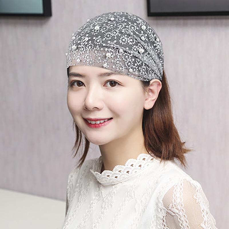 Women’s Lace Headband: Wide Edge, Sweet Series for Hair Coverage