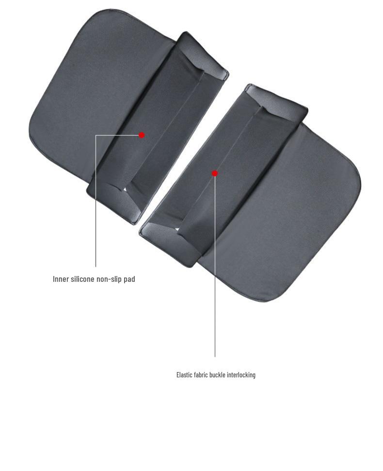 Mercedes Armrest Box Protective Pad Cover for E300, LC2600L, and GLC300L Decoration.