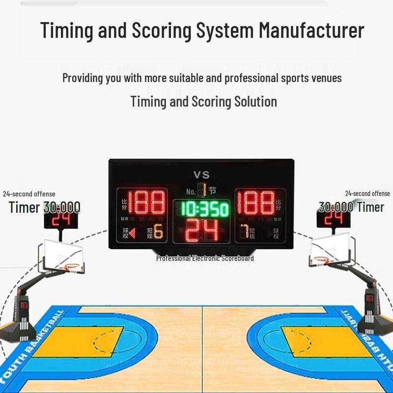 Wuyan Multifunctional LED Sports Scoreboard