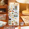 Yuxian Cute Animal Coated Paper Stickers - Daily Series (2 Sheets)