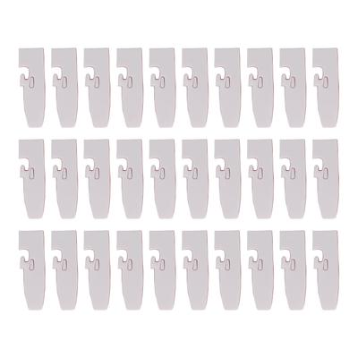 30pcs Plastic Presser Foot Skin Easy To Install Presser Foot Sticker for Industrial Overlock Sewing
